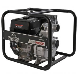 Motopompa aspiratie 3" Wasserkonig WSKM80CP, maxim 50 m³/ora , inaltime refulare max 70 m, motor euro V, benzina, putere 11 CP
