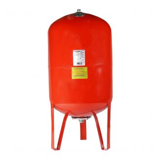 Vas de expansiune vertical Wassertechnik WTH100VRED, apa calda, volum 100 l, presiune max.10 bari, cu suport