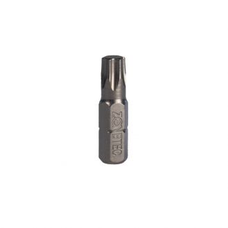 Set 10 biti pentru insurubat Zonetec ZA193T3025, hexagon  1/4", TX30, 25 mm