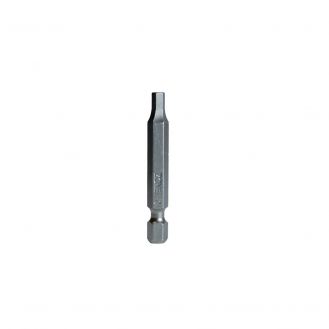 Set 5 biti pentru insurubat Zonetec ZA197HX450, hexagon 1/4", HEX4, 50 mm
