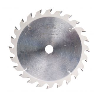 Disc Zonetec ZA2211616024 pentru fierastrau circular, D 16X160 mm, 24 dinti, pentru lemn