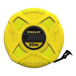 Ruleta Stanley 0-34-297, 30 m x 12.7 mm, banda fibra din sticla, sistem metric, clasa III, blister