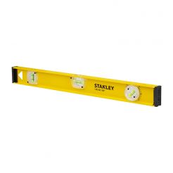 Nivela cu bula reglabila 180° Stanley 1-42-920, 60 cm, I- BEAM, 3 fiole