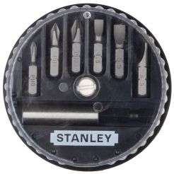 Set biti Stanley 1-68-735, 25 mm, 1/4", 7 piese, PH / SL