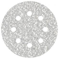 Set 5 foi abrazive Wolfcraft 1150100, prindere velcro, pentru vopsea/lac, D 125 mm