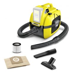 Aspirator multifunctional compatibil cu acumulatori 18 V Karcher WD 1 , 7 l