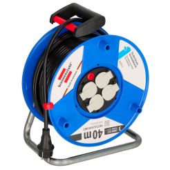 Rola cablu prelungitor Garant Brennenstuhl 1208300, 3 x 1.5 mmp, 40 m, 4 posturi, IP20