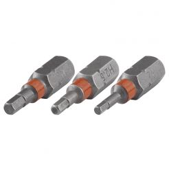 Set 3 bit imbus pentru insurubat Wolfcraft 1339000, 1/4", lungime 25 mm