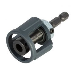 Adaptor bit cu opritor de profunzime Wolfcraft 1539000, lungime 60 mm