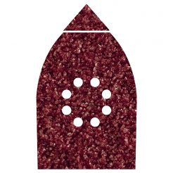 Set 6 foi abrazive autoadezive Wolfcraft 1790000, Gr. 40, perforate, 107x142 mm
cu scai