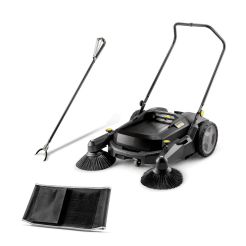 Masina de maturat impinsa manual Karcher KM 70/20 2SB Anniversary Edition, 480 / 700 / 980 mm, container 20 l, doua perii laterale