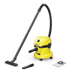 Aspirator umed-uscat Karcher WD 2-18, 225 W, 12 l, cu acumulator 18 V/2.5 Ah si incarcator