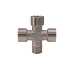 Racord cruce filete tata-mama-mama-mama 1/4"  Omg 1C_1/4