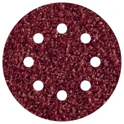 Set 5 foi abrazive Wolfcraft 2069000, prindere velcro, pentru lemn, D 125 mm