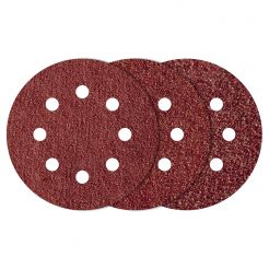 Set 25 foi abrazive Wolfcraft 2267100, prindere velcro, pentru lemn, D 115 mm