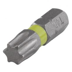 Set 3 biti pentru insurubat Wolfcraft 2483000, TX 40, prindere E63, lungime 25 mm