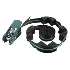 Chinga de strangere cu clichet cu 4 bacuri Wolfcraft 3441000, 4 m