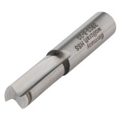 Freza dreapta HSS Wolfcraft 3903000, 8x20 mm, tija 8 mm