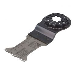 Panza de fierastrau Wolfcraft 4239000, cu intrare directa in material "Expert", dimensiune 35 x 42 mm, material BiM, lama dreapta