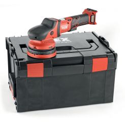 Masina de polisat orbitala Flex XCE 8 125 18.0-EC, compatibila cu acumulatori Li-Ion 18.0V/5.0 Ah, 125 mm, positive drive, cutie  transport L-BOXX