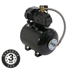Hidrofor Wasserkonig 50LM4.3-48, pompa fonta autoamorsanta, putere 950 W, debit maxim 4320 l/h, inaltime refulare 48 m, vas de expansiune 50 l