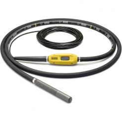 Vibrator de beton compatibil cu convertizor Wacker Neuson IE 45/42/10, cap vibrant 45 mm cu ranforsare metalica, lungime furtun 10 m, frecventa 200 Hz