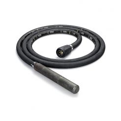 Arbore flexibil cu cap vibrant Wacker Neuson IRflex 45/230/5, lungime 5 m, cap vibrant 45 mm, compatibil cu convertizor din gama Fuflex