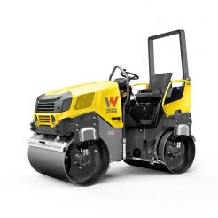 Cilindru vibro-compactor Wacker Neuson RD24 - 100 DPF, 2475 kg, Kubota, 1000 mm