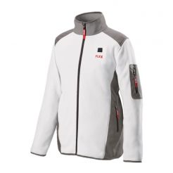 Fleece incalzit electric Flex 512192, TF White 10.8/18.0 L Lady, compatibila cu acumulatori Li-Ion 10.8 si 18 V, pentru femei, marime L