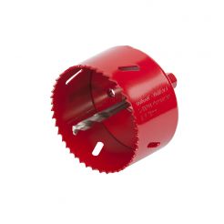 Carota bimetal Wolfcraft 5494000, diametru D 76 mm, adancime de taiere 40 mm