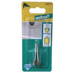 Set 2 minifreze diamantate Wolfcraft 5989000, 3 - 8 / 8 mm