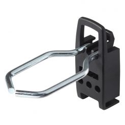 Set 5 buc carlige cu bucla pentru peretele cu orificii Wolfcraft 6092000