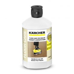Solutie pentru ingrijirea parchetului izolat, laminat, din pluta Karcher RM 531, 6.295-777.0, 1 l