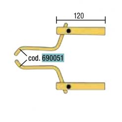 Electrod profilat pentru sudura in puncte Telwin 690051, diametru 12 mm