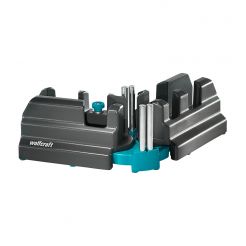 Echer reglabil si dispozitiv de ghidare Wolfcraft 6948000, inaltime maxima plinte 70 mm