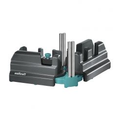 Echer reglabil cu dispozitiv de ghidaj pentru taiere Wolfcraft 6948200, inaltime maxima plinte 100 mm