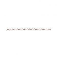 Sarma ondulata pentru sudura in puncte, 802339, din otel cuprat, 2X300 mm, 50 buc.