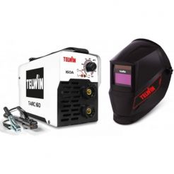 Invertor sudura MMA Telwin T-ARC160ACX_M, 160 A, electrozi 1.6-4.0 mm, cu accesorii, masca sudura