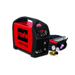 Aparat sudura TIG/ MMA Telwin TECHNOLOGYTIG230DC-HF/LIFT_ACC, 220 A, electrozi 1.6-4 mm, cu accesorii TIG