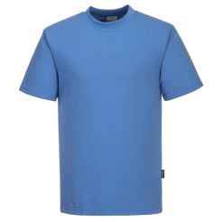 Tricou ESD Antistatic Portwest model AS20, marime M, culoare Hamilton Blue, fit R, 12 buc/set