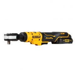 Masina de insurubat unghiulara DeWalt DCF503L1G, patrat 3/8", maxim 81 Nm, cu un acumulator 12V XR / 3.0 Ah versiunea G si incarcator
