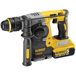 Ciocan rotopercutor Dewalt DCH274P2T, SDS Plus, 2.1 J, cu 2 acumulatori XR Li-Ion 18 V / 5.0 Ah, doua mandrine interschimbabile, valiza TSTAK
