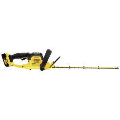 Trimmer electric pentru gard viu Dewalt DCMHT563P1, cu 1 acumulator Li-Ion 18V/5.0Ah, 55 cm