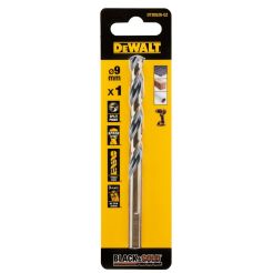 Burghiu pentru metal DeWALT DT20528, tip HSS, 9 x 81 x 125 mm, coada cilindrica