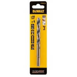 Burghiu pentru metal DeWALT DT20530, tip HSS, 10 x 87 x 133 mm, coada cilindrica