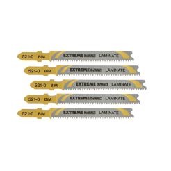 Set 5 panze fierastrau pendular DeWalt DT2080, 82 mm, pentru laminate, otel inoxidabil si materiale sandwich