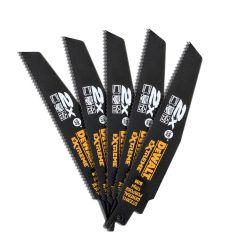 Set 5 lame fierastrau alternativ Dewalt DT2301L, pentru metal,152 mm