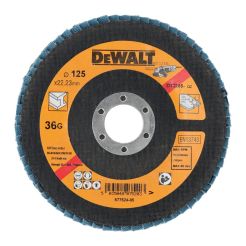 Disc lamelar Dewalt DT3265, 125X22.23 mm, granulatie 36
