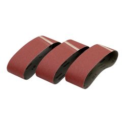 Set 3 benzi abrazive DeWalt DT3628, 75x533 mm, granulatie 100