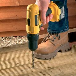 Set 19 burghie pentru metal DeWALT DT5923, tip HSS-G, 1.0 - 10.0 mm, tija cilindrica, in caseta plastic